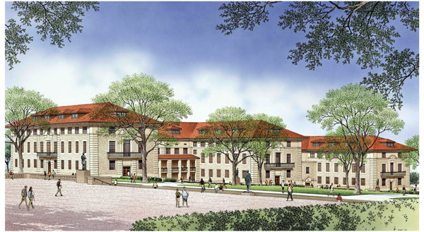 Batts and Mezes Halls