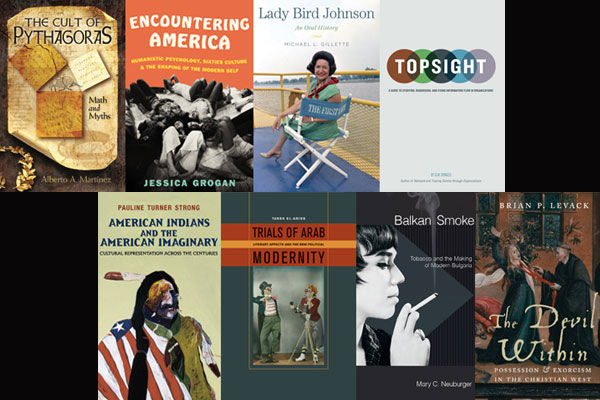 Image of book covers for spring 2013