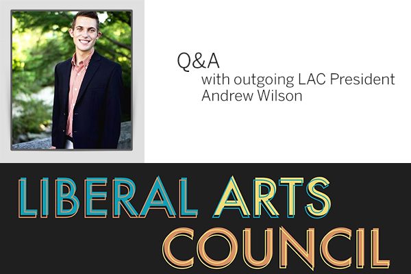 Q&A: Andrew Wilson, Liberal Arts Council President
