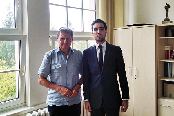 Polish Economic Architect Hosts UT Austin Student in Warsaw