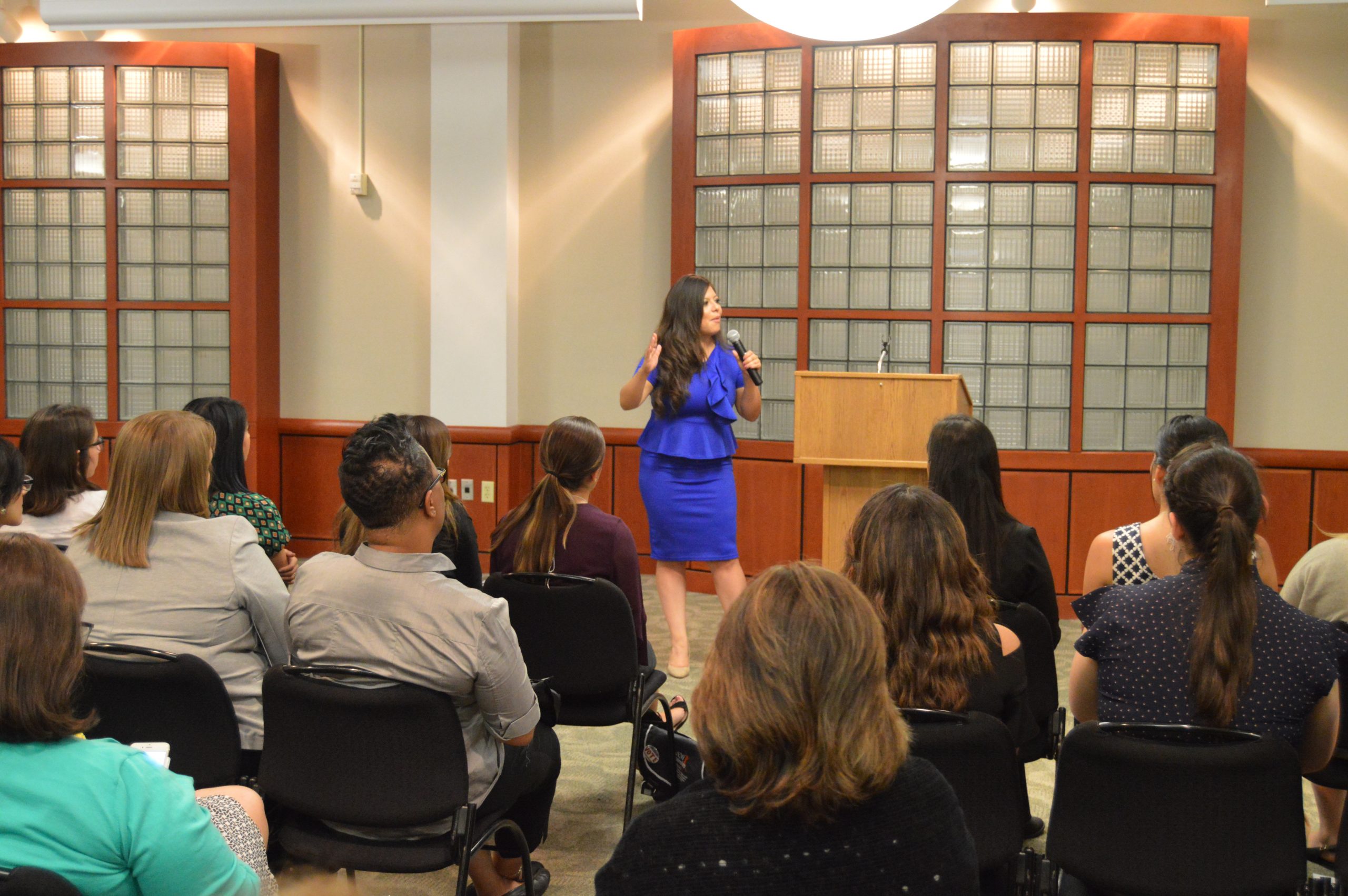 Texas State Representative of House District 75 Mary González delivered the keynote address at this year's conference