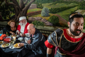 Family Dinner for Rafa and Clair at Merida Mexican Restaurant, Houston, TX